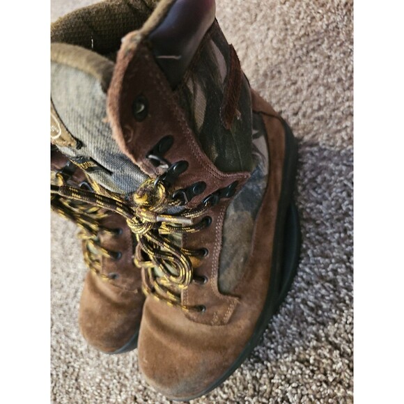 Northwest Territory Waterproof Brown Suede Camoflauge Boots Mens 10 main image 6